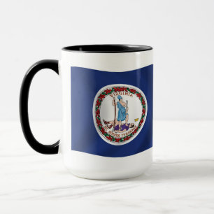 Virginia Flag Tasse