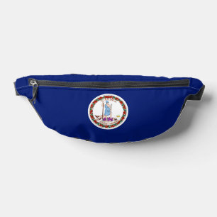 Virginia-Flagge Bauchtasche