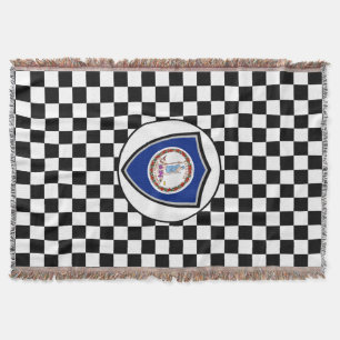 Virginia-Flagge Decke