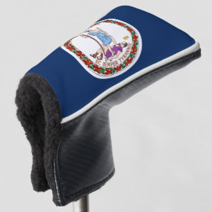 Virginia-Flagge Golf Headcover