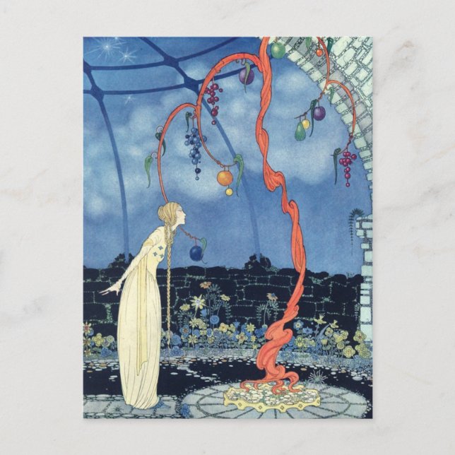 Virginia Frances Sterrett French Fairy Tales Postkarte (Vorderseite)