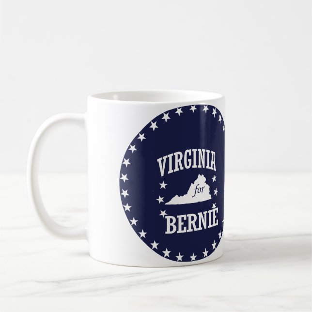 VIRGINIA FÜR BERNIE-SANDPAPIERSCHLEIFMASCHINEN KAFFEETASSE (Links)