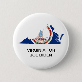 Virginia für Präsidentenknopf Joe Bidens 2020 Button