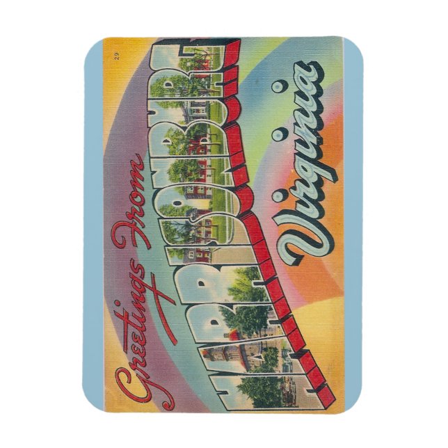 Virginia, Harrisonburg Magnet (Vertikal)