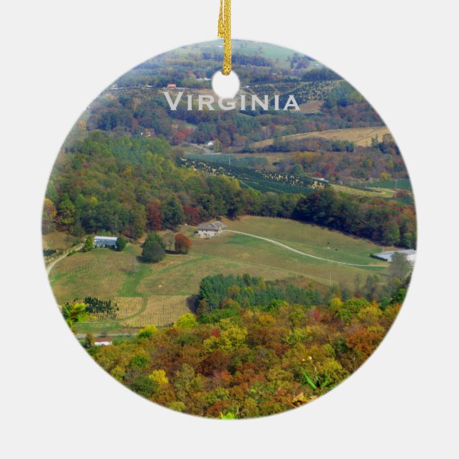 Virginia Landschaft Ornament (Hinten)