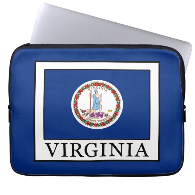 Virginia Laptopschutzhülle (Vorderseite)