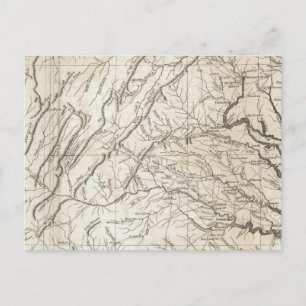 Virginia, Maryland und Delaware Postkarte