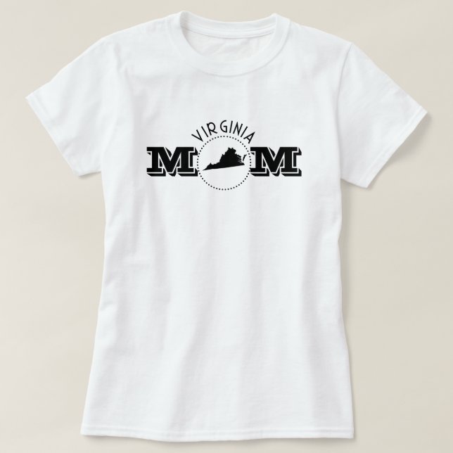 Virginia Mom  T-Shirt (Design vorne)