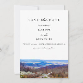Virginia Mountains Save the Date