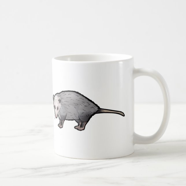 Virginia-Opossum Kaffeetasse (Rechts)