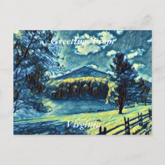 Virginia Postcard Postkarte
