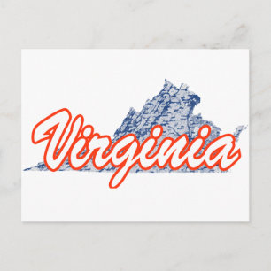 Virginia Postkarte