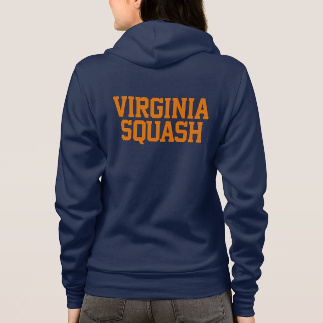 Virginia Squash Frauenhoodie Hoodie (Rückseite)