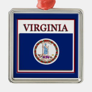 Virginia Staatliche Flagge Weihnachtsschmuck