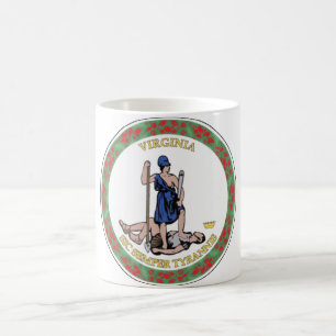 Virginia-Staats-Siegel Kaffeetasse