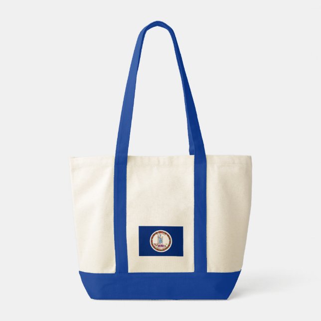 Virginia State Flag USA Tragetasche (Rückseite)