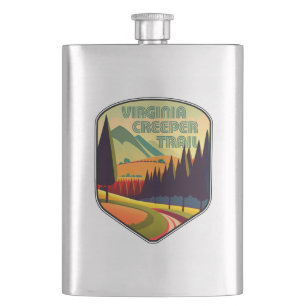 Virginia Strampler Trail Colors Flachmann