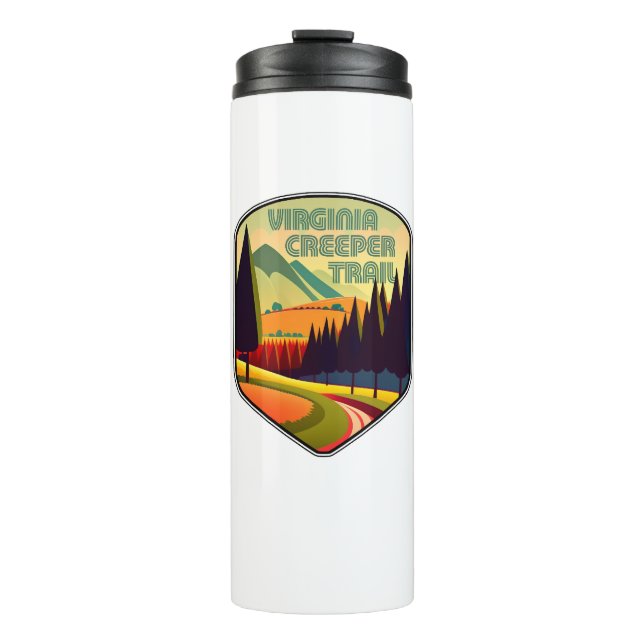 Virginia Strampler Trail Colors Thermosbecher (Vorderseite)
