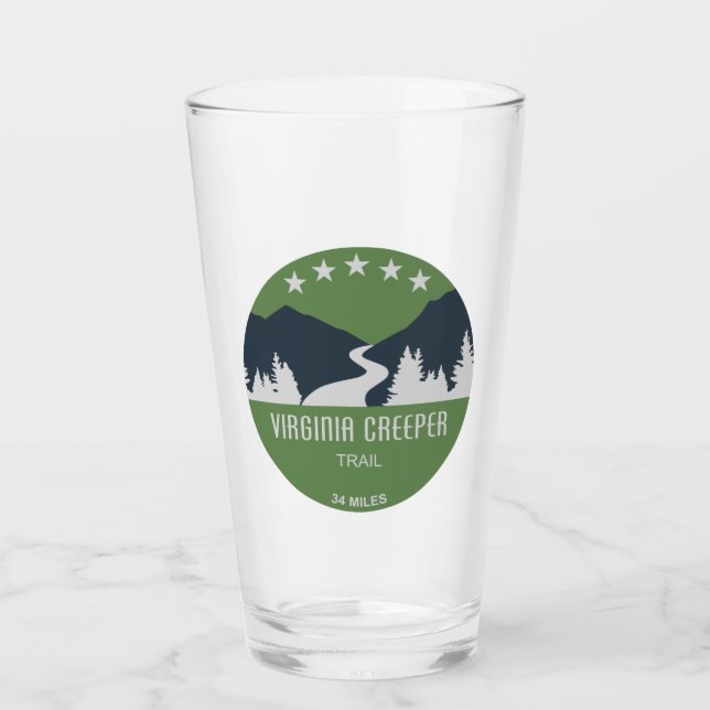 Virginia Strampler Trail Glas (Vorderseite)