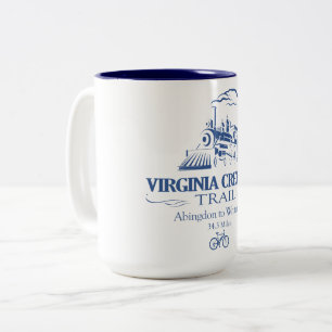 Virginia Strampler Trail (RT) Zweifarbige Tasse