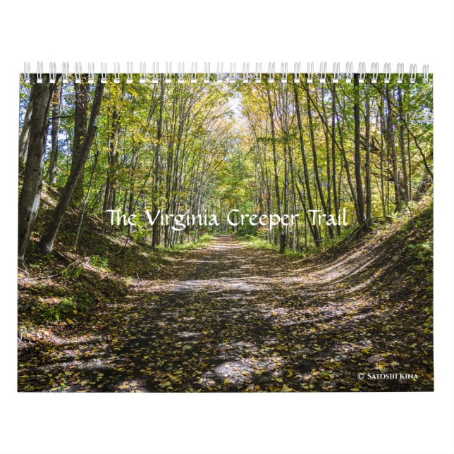 Virginia Strampler Wanderkarte Kalender (Titelbild)