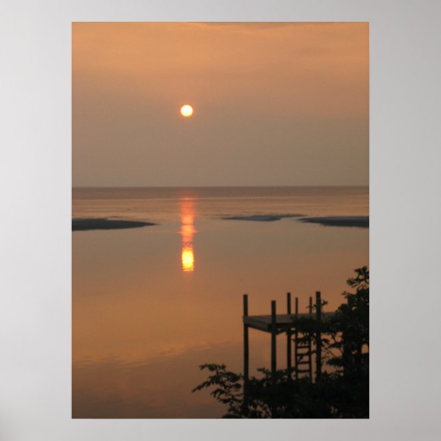 Virginia Sunset Poster (Vorne)