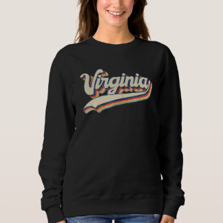 Virginia Throwback Vintage Klassiker Sweatshirt