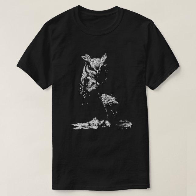 Virginia-Uhu T-Shirt (Design vorne)