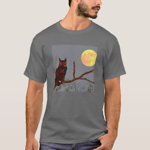 Virginia-Uhu   Vollmond T-Shirt