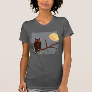 Virginia-Uhu Vollmond T-Shirt