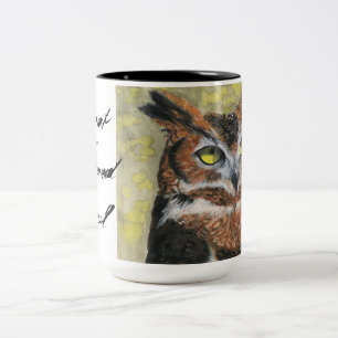 Virginia-Uhu Zweifarbige Tasse
