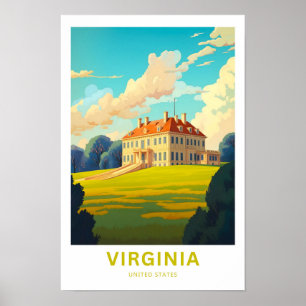 Virginia United Staaten Travel Print Poster