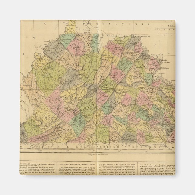 Virginia USA Magnet (Vorne)