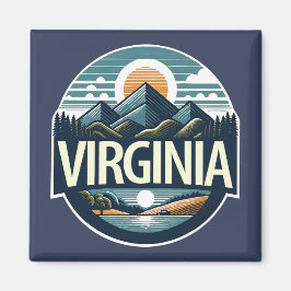 Virginia, USA Magnet