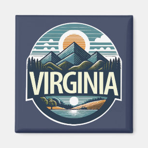 Virginia, USA Magnet