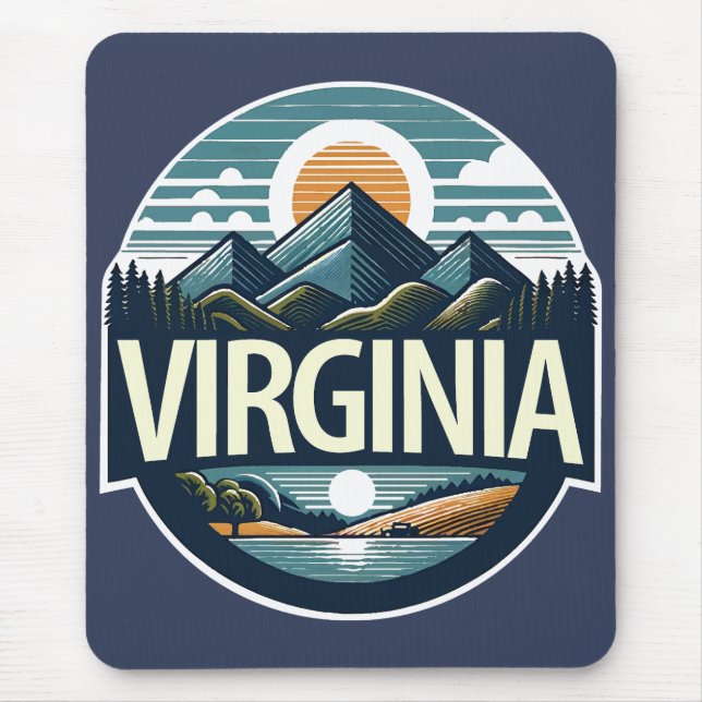 Virginia, USA Mousepad (Vorne)
