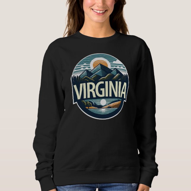 Virginia, USA Sweatshirt (Vorderseite)
