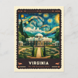 Virginia | Vincent Van Gogh Inspiriert Postkarte