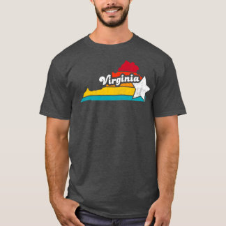 Virginia Vintag Distressed Souvenir T-Shirt