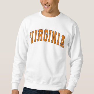 Virginia Vintage Varsity College Stil Sweatshirt