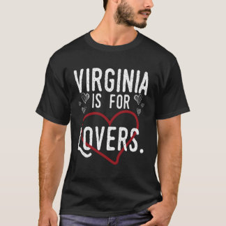 Virginia Virginia ist 4 Print T-Shirt