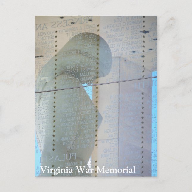 Virginia War Memorial Postcard - Richmond, Virgini Postkarte (Vorderseite)