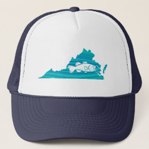 Virginia Wave Fishing Truckerkappe