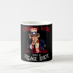 VIRGINIA Wein hat meine Freundin Village verwandel Kaffeetasse