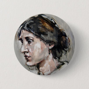 Virginia Woolf Button