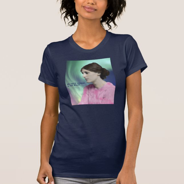 Virginia Woolf ist mein Geist-Tier T-Shirt (Vorderseite)