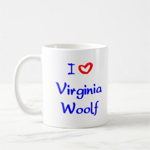 Virginia woolf kaffeetasse