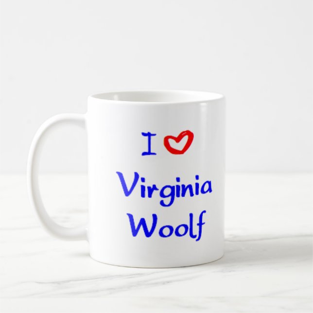 Virginia woolf kaffeetasse (Links)