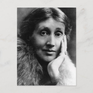 Virginia Woolf Portrait Postkarte