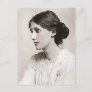 Virginia Woolf-Porträt 1902 Postkarte